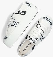 Weiße SUPERGA Sneaker low 2790 LETTERING TAPE - medium