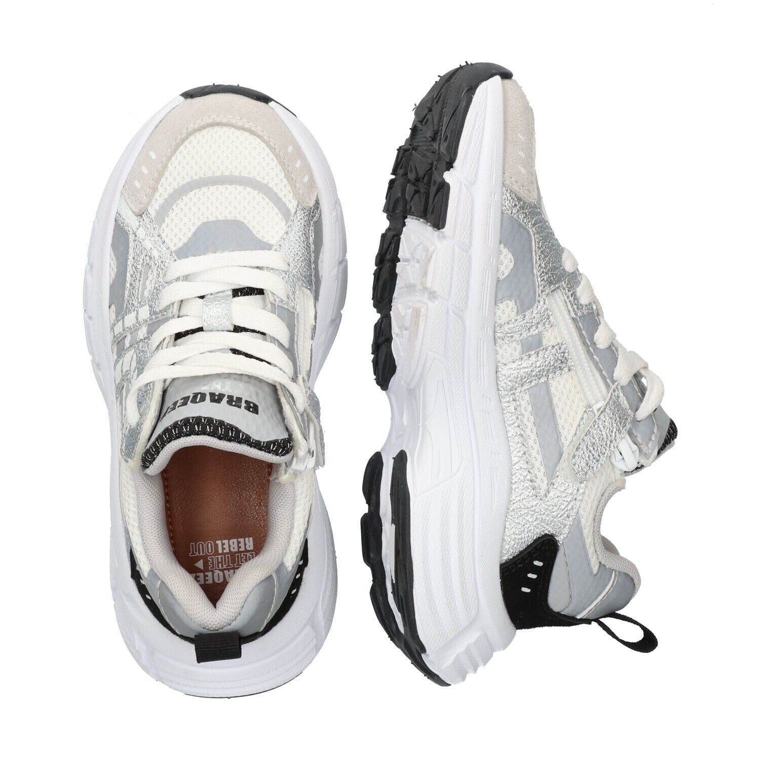 Graue BRAQEEZ Sneaker GIO GEN - medium