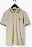 Sand FRED PERRY Polo-Shirt TWIN TIPPED FRED PERRY SHIRT