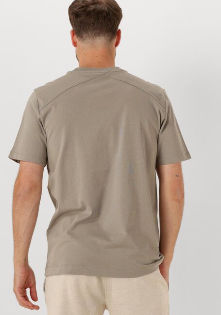 Beige CAST IRON T-shirt REGULAR FIT SINGLE JERSEY CA - large
