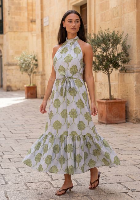 Blaue AMAYA AMSTERDAM Maxikleid LUCIA - large
