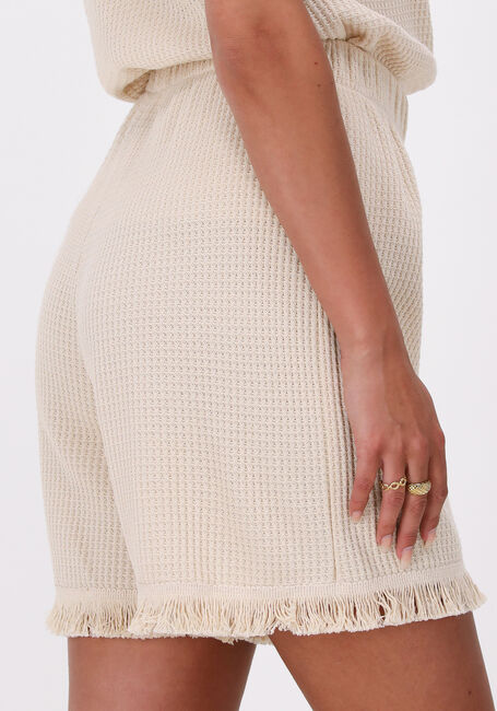 Beige OBJECT Kurze Hose KELLY HW SHORTS - large