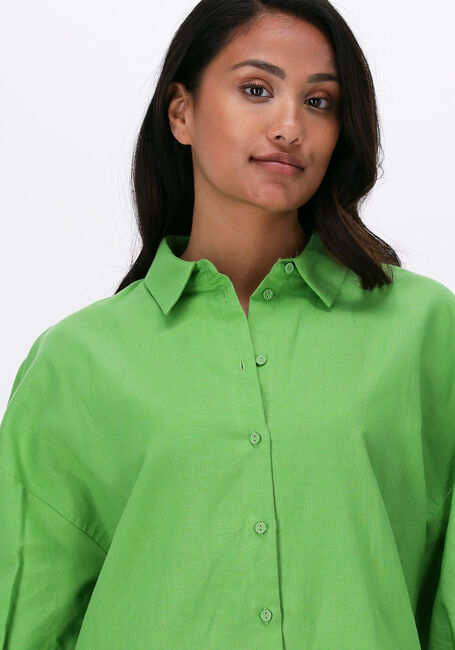 Grüne Y.A.S. Midikleid YASORNELLA LS LONG SHIRT DRESS - large