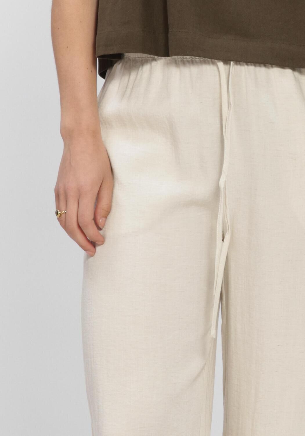 Khaki MSCH COPENHAGEN Hosen MSCHDARIA PANTS - large