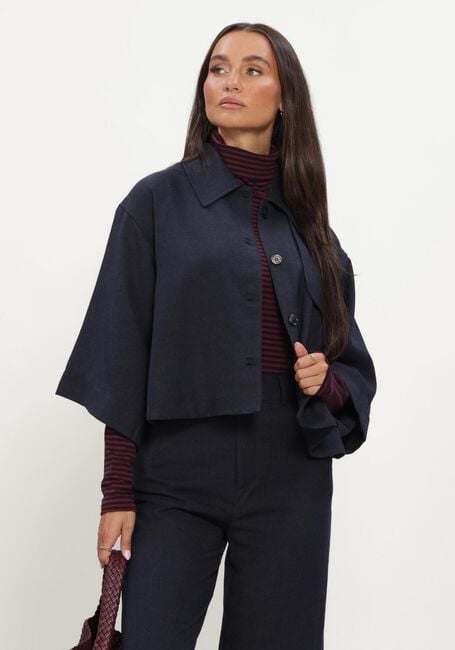 Dunkelblau RUBY TUESDAY Jacken CLENDEAU PONCHO SHIRT TOP - large