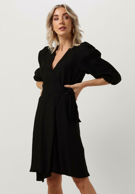 Schwarze BRUUNS BAZAAR Minikleid CYCLAMEN LEJA DRESS - large