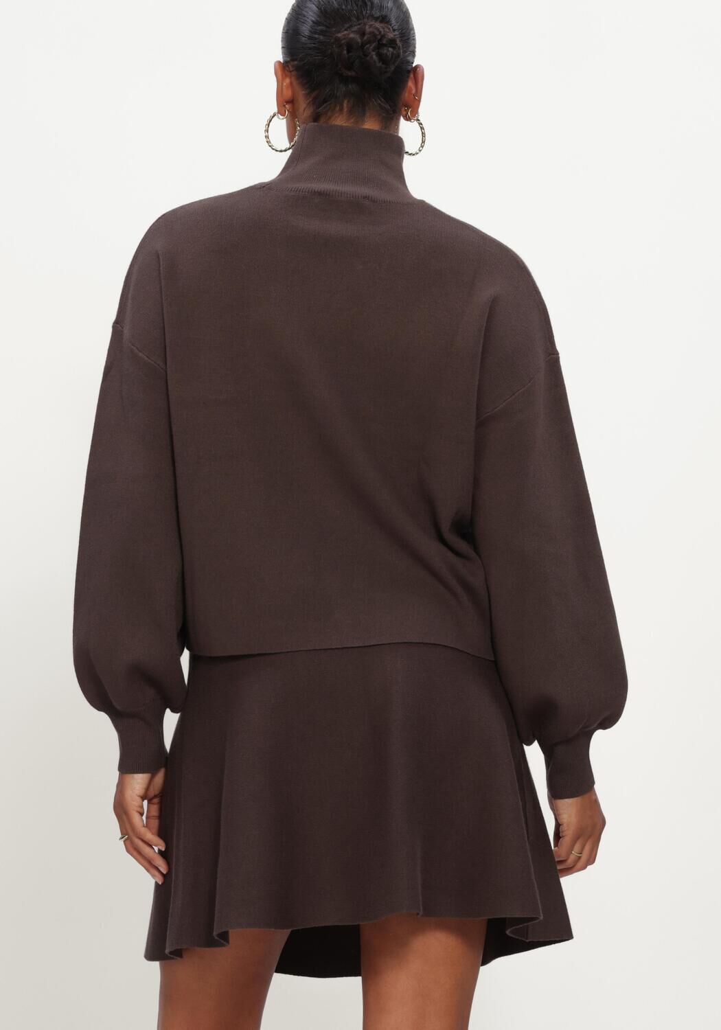 Braune MSCH COPENHAGEN Pullover MSCHMERCY EAST M PULLOVER - large