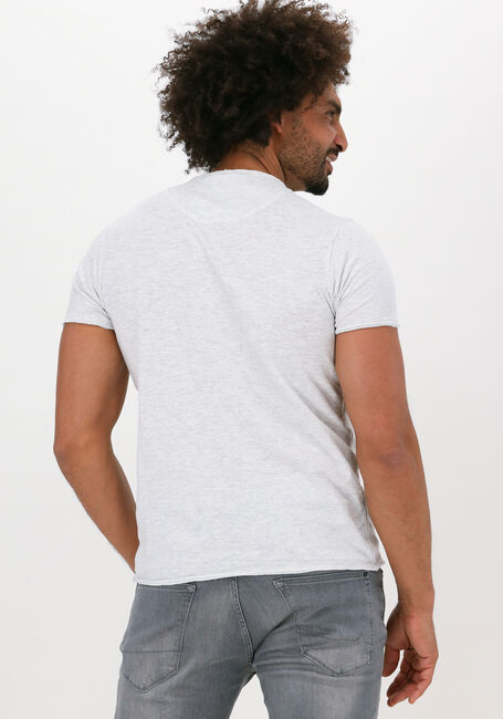 Graue DSTREZZED T-shirt MC. QUEEN BASIC TEE ORGANIC SLUB JERSEY - large