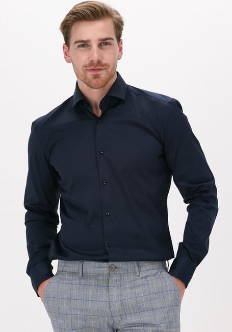 Dunkelblau BOSS Casual-Oberhemd P-HANK-S-KENT - large