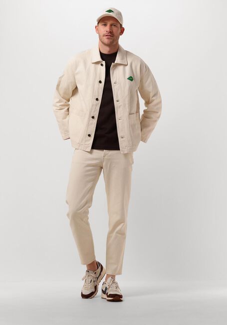 Braune SELECTED MEN T-shirt SLHLOOSEOSCAR SS O-NECK TEE NOOS - large