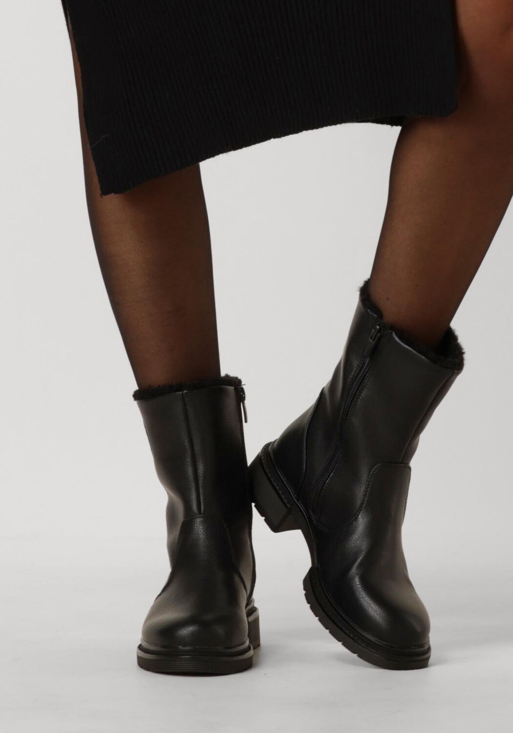 Schwarze MEXX Ankle Boots POLLY GLAD - large