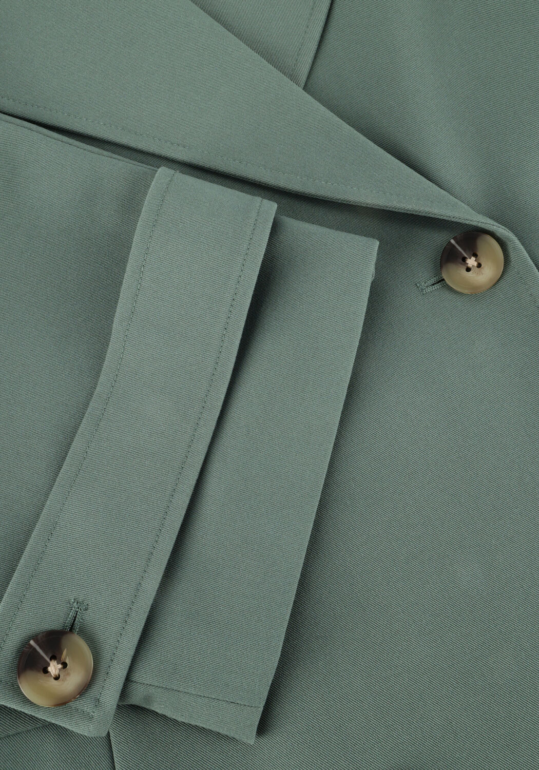 Gr&uuml;ne MODSTR&Ouml;M Trenchcoats EVIEMD JACKET - large