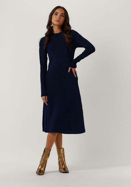Dunkelblau LOLLYS LAUNDRY Midikleid ROSIE DRESS - large