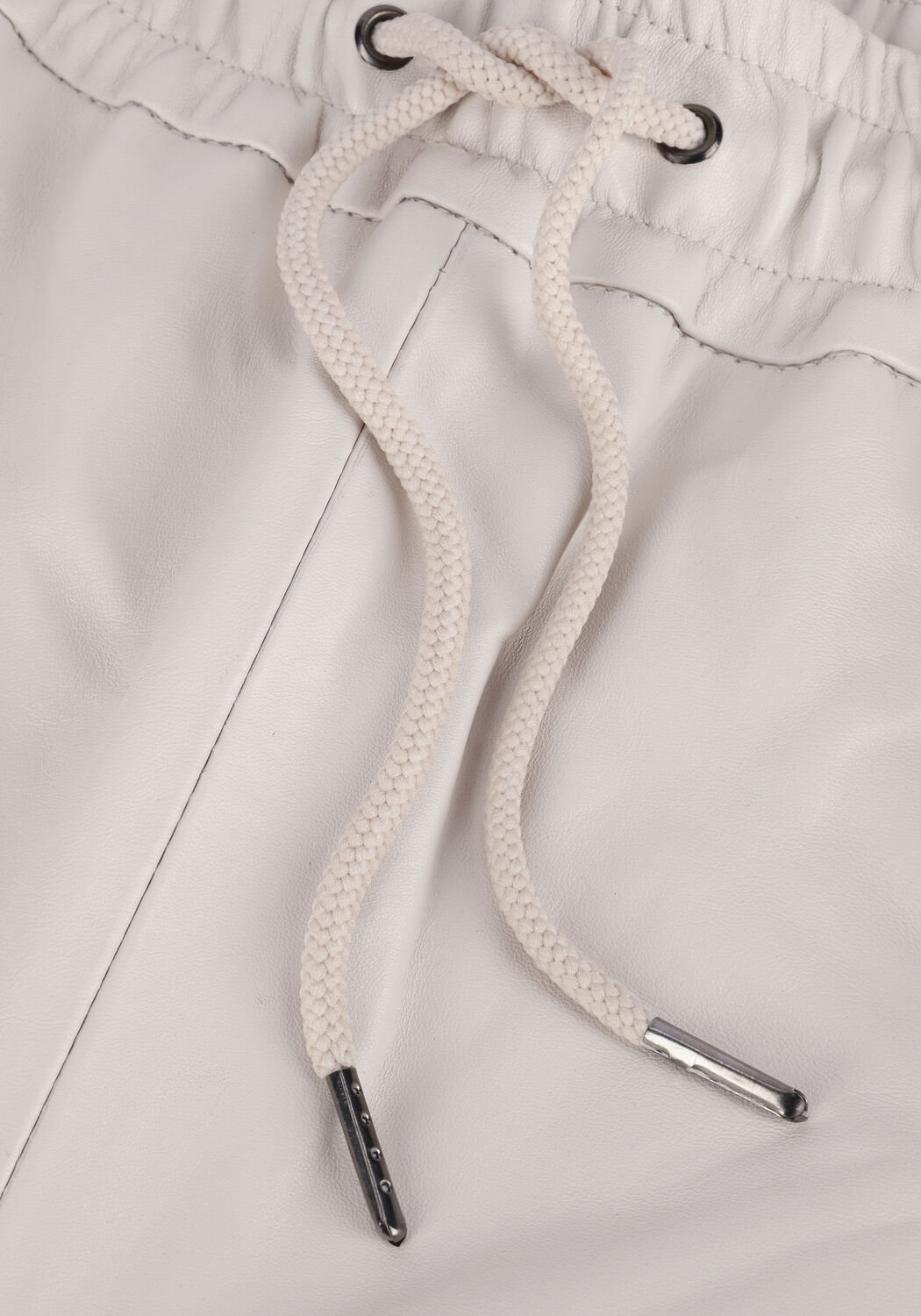 Beige CO'COUTURE Hosen PHOEBE LEATHER CROP SHORTS - large