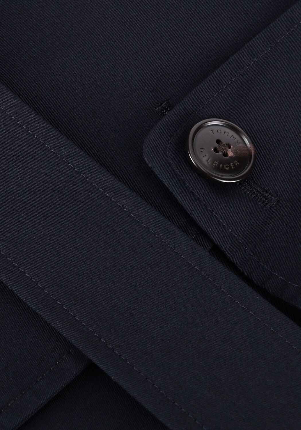 Blaue TOMMY HILFIGER M&auml;ntel OVERSIZED TRENCH COAT - large