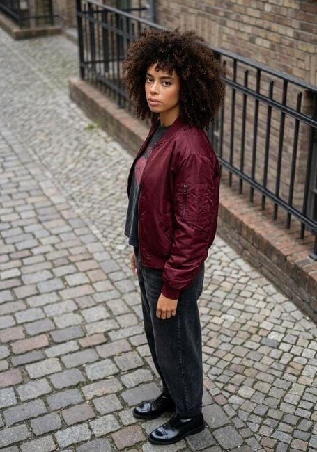 Bordeaux CO'COUTURE Jack LIBBY BOMBER JACKET - large