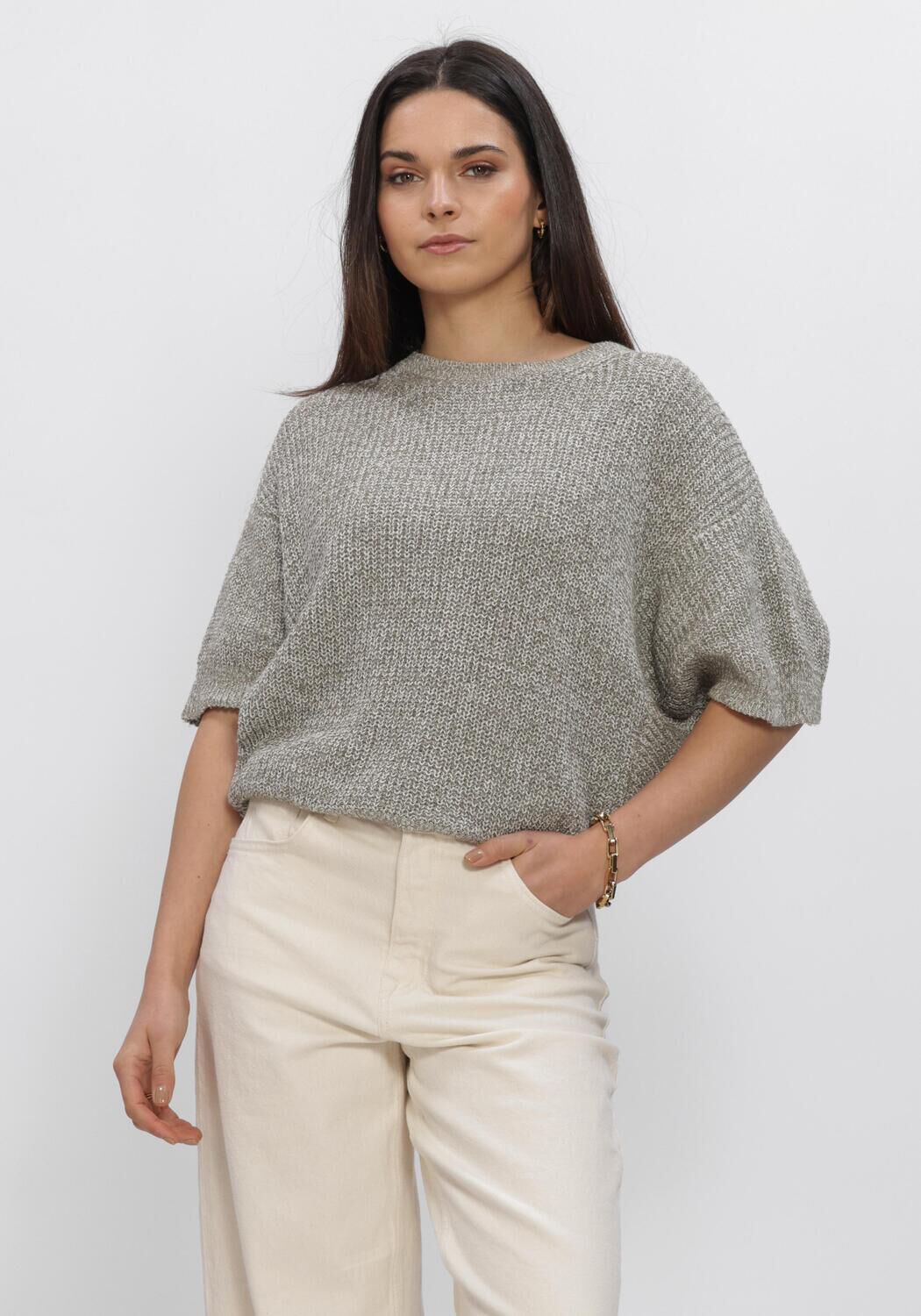 Graue SIMPLE Top SHORT SLEEVE TOP - large