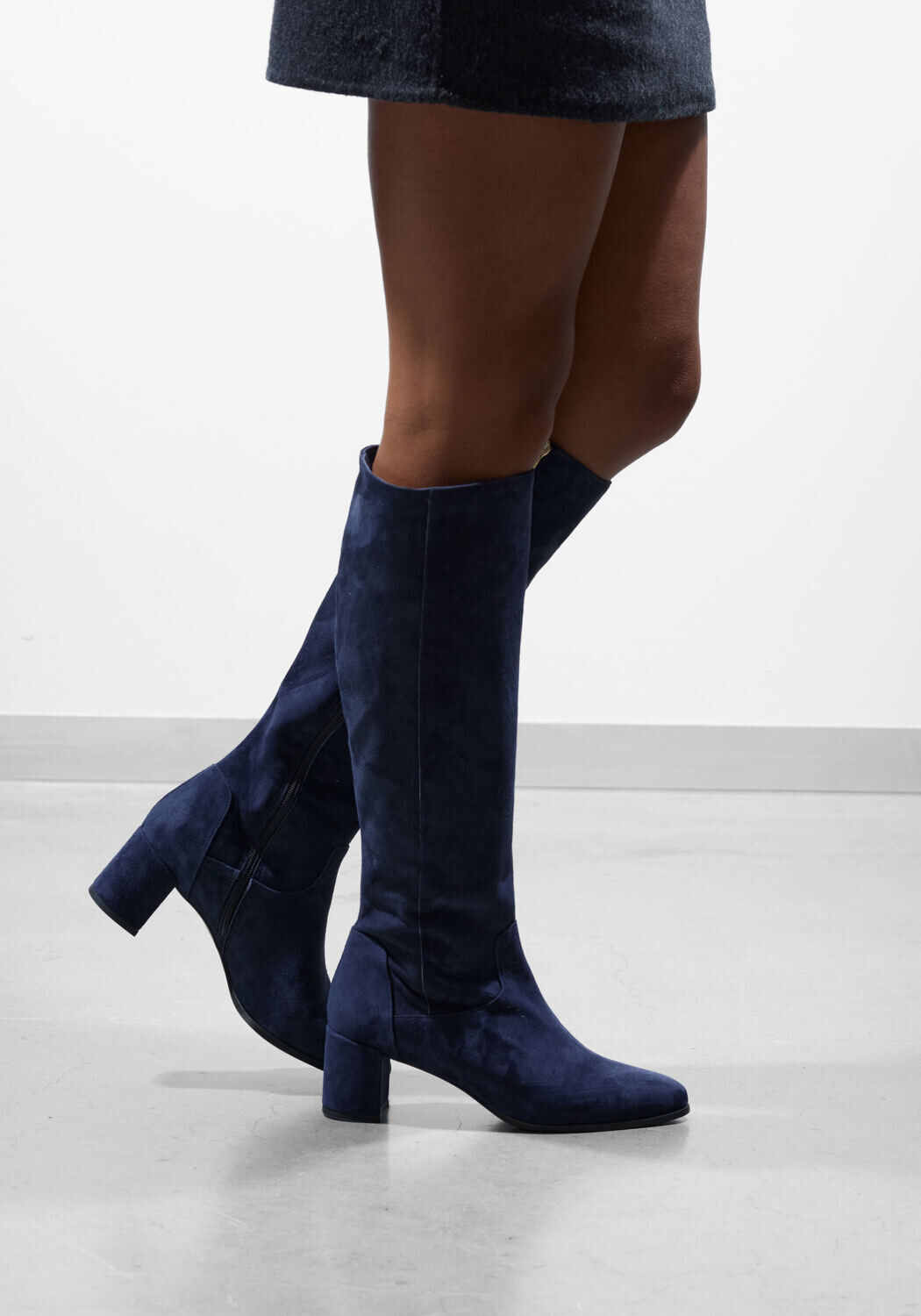 Blaue LINA LOCCHI Hohe Stiefel 8591 - medium