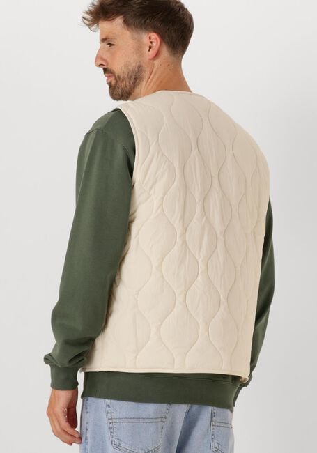 Weiße TOMMY JEANS Wattierte Jack TJM QUILTED VEST EXT - large