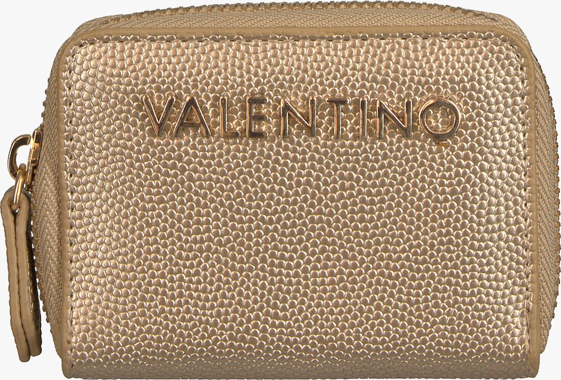 goldfarbene valentino bags portemonnaie divina coin purse