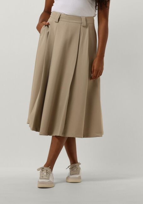 Beige MY ESSENTIAL WARDROBE Midirock MAGANMW SKIRT - large