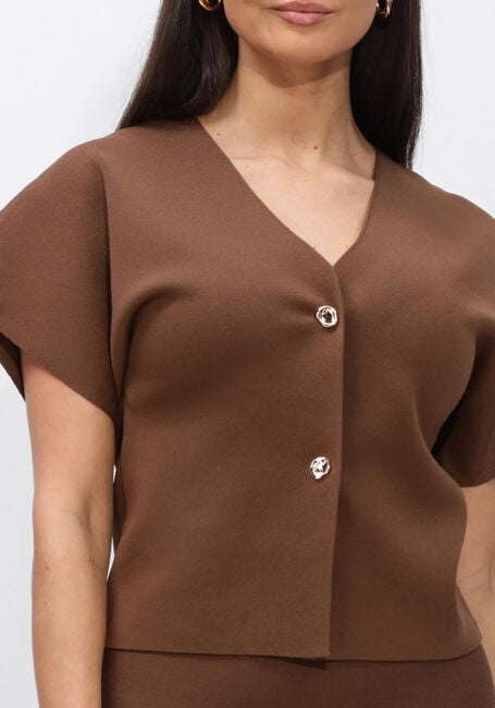 Braune NOTRE-V Pullover NV-FUMIE - large