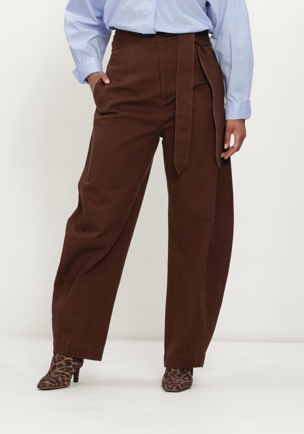 Braune JOSH V Weite Hose KIAN PANTS - large