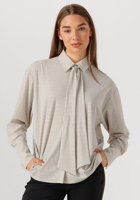 Nicht-gerade weiss STUDIO ANNELOES Blusen HOLLIS DOT CHECK BLOUSE - large