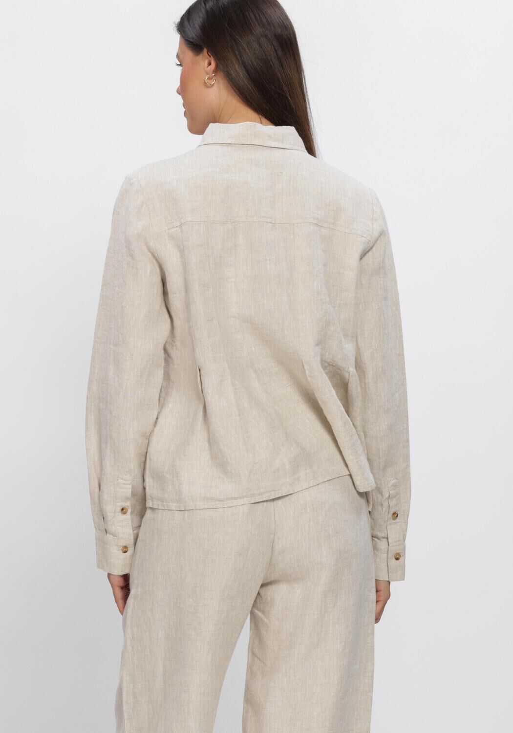 Ecru INWEAR Blusen DILANAIW PLEATED SHIRT - large