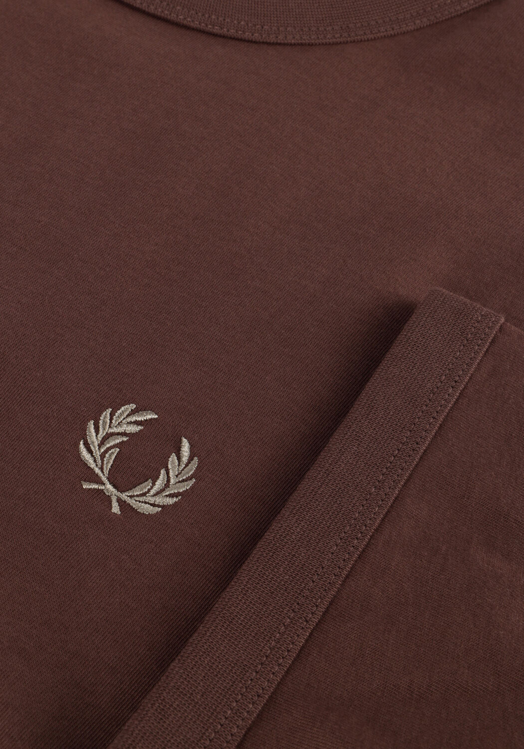 Rote FRED PERRY T-shirt RINGER T-SHIRT - large