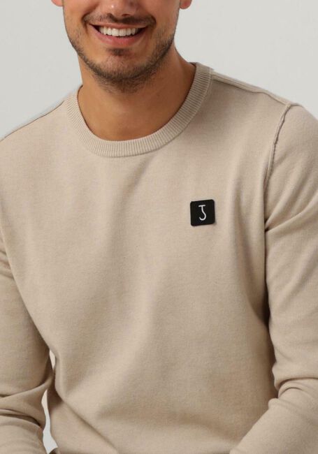 Beige BUTCHER OF BLUE Pullover CLIFDEN CREW - large