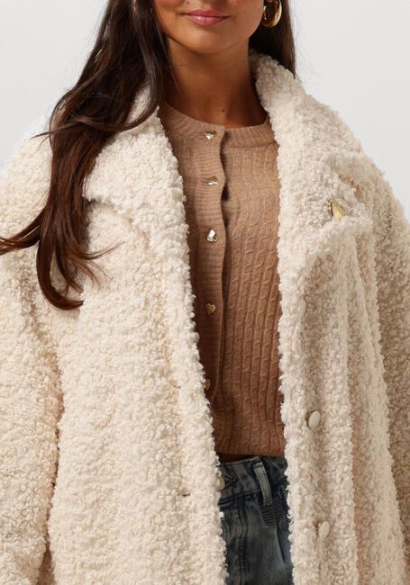 Ecru FABIENNE CHAPOT Teddy-Jacke NICOLE COAT - large