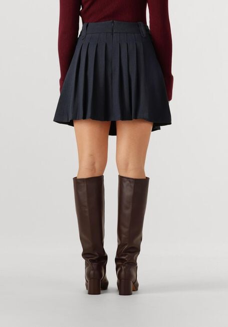 Dunkelblau CO'COUTURE Minirock MARIN PLISSE SKIRT - large