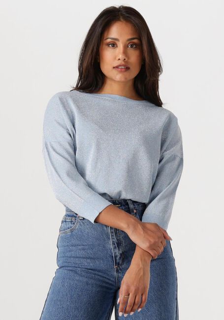 Hellblau JANSEN AMSTERDAM Top ILONA TRUI LK 194 LONG SLEEVE - large