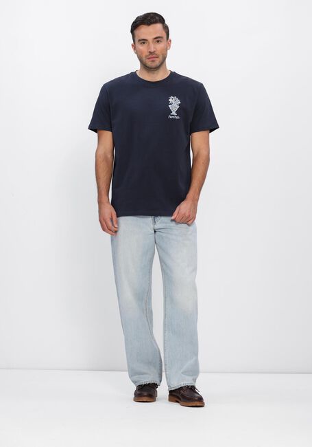 Dunkelblau PURE PATH T-shirt EMBROIDERED VASE T-SHIRT - large