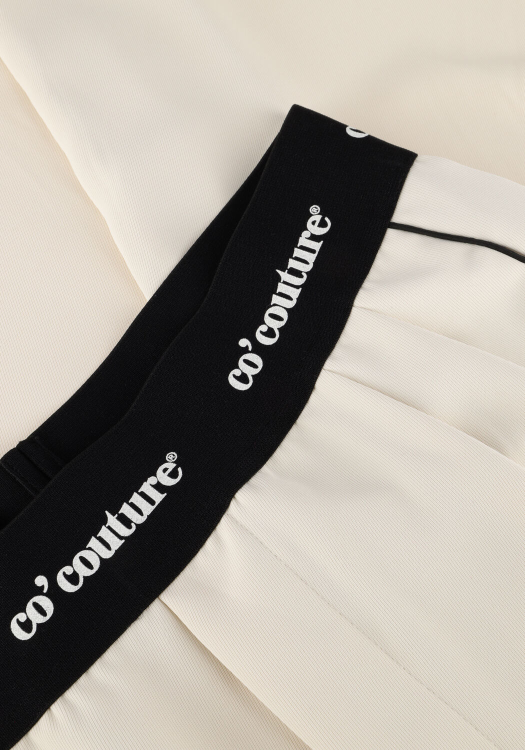 Nicht-gerade weiss CO'COUTURE Hose AMINACC LOGO PIPING LL PANT - large