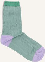 Grüne BECKSONDERGAARD Socken GLITTER DRAKE BLOCK SOCK - medium