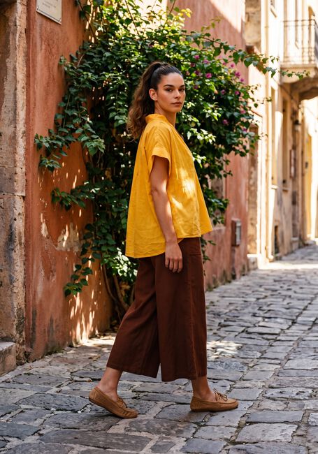 Gelbe VANESSA BRUNO Top CORY - large