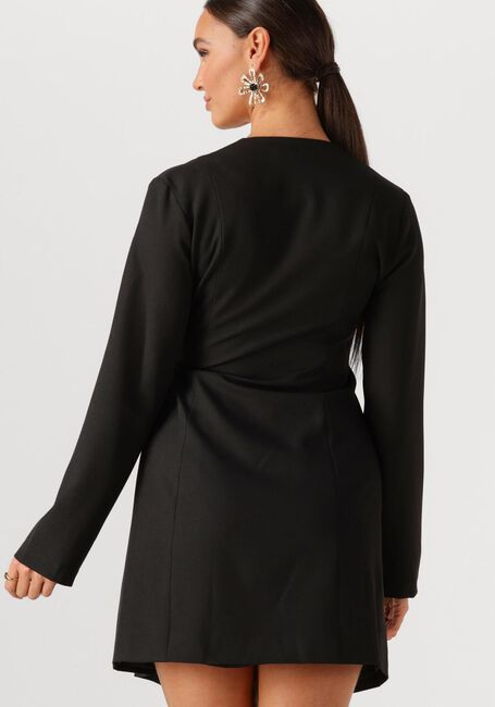 Schwarze NEO NOIR Minikleid SENDRA EYELET DRESS - large