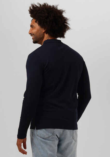 Dunkelblau SELECTED MEN Polo-Shirt SLHSLIM-TOULOUSE LS POLO B NOOS - large