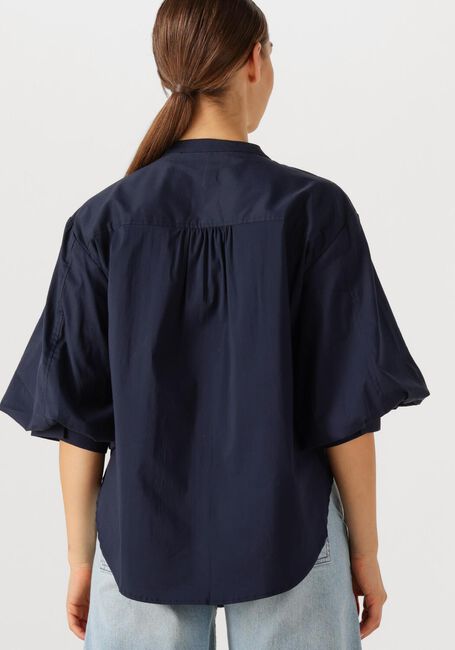 Blaue SUMMUM Blusen BLOUSE COTTON STRETCH - large