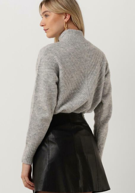 Graue SELECTED FEMME Rollkragenpullover SIF SISSE LS KNIT HIGHNECK - large