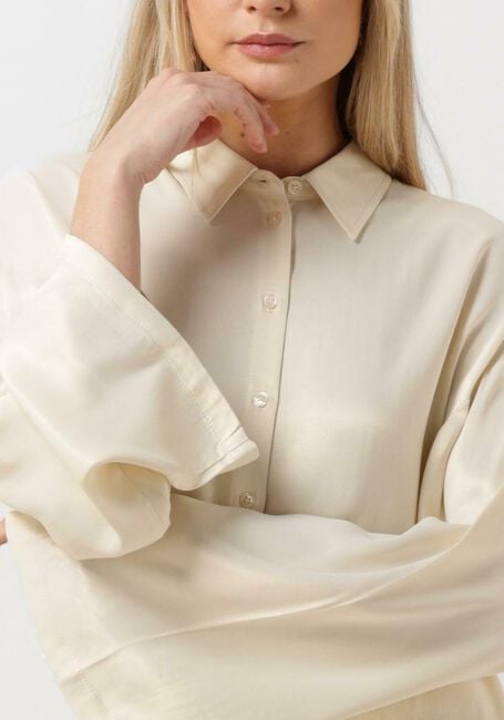 Ecru ALIX THE LABEL Blusen LADIES WOVEN KIMONO SLEEVE BLOUSE - large