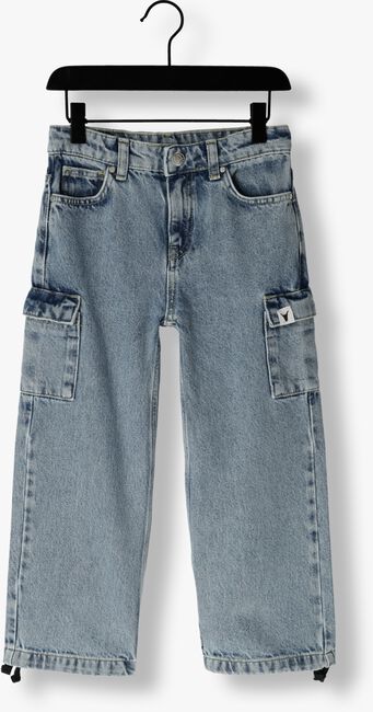 Blaue ALIX MINI Wide jeans WOVEN DENIM CARGO PANTS - large