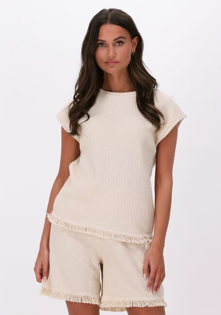 Beige OBJECT Top KELLY S/L TOP - large