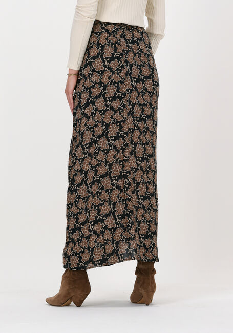 Schwarze BY-BAR Maxirock LIEN GRAPES SKIRT - large