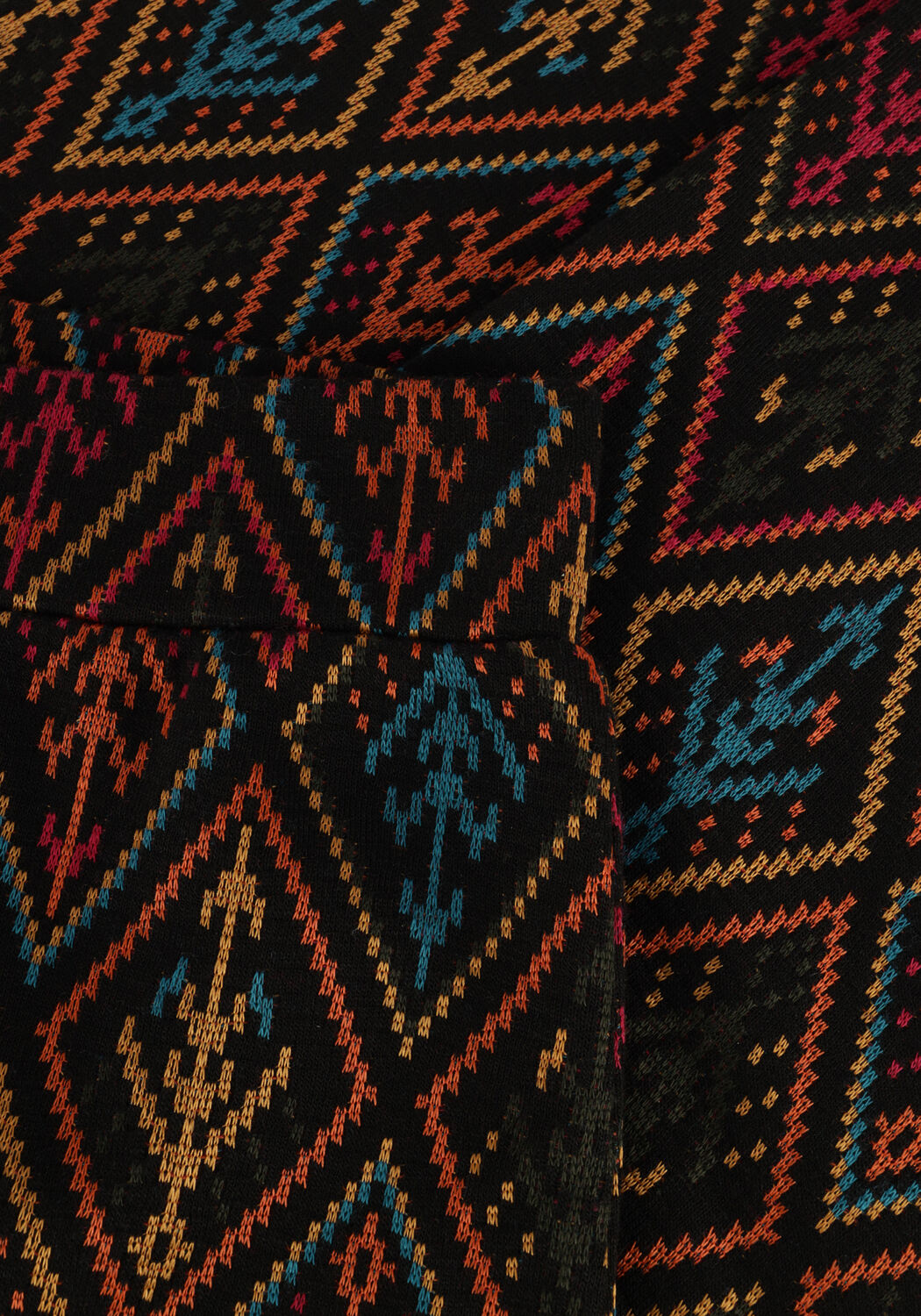 Schwarze REFINED DEPARTMENT Schlaghose ABBA - large