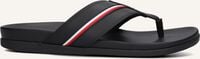 Schwarze TOMMY HILFIGER Zehentrenner HILFIGER TOE POST Schwarze TOMMY HILFIGER Zehentrenner HILFIGER TOE POST - medium