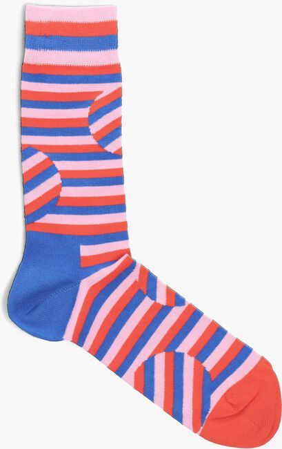 Blaue HAPPY SOCKS Socken JUMBO DOT STRIPE - large