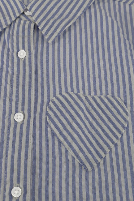 Blaue DAILY7 Blusen SHIRT LONGSLEEVE STRIPE - large